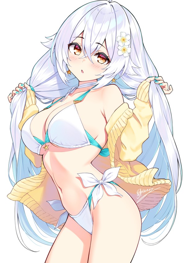 水着ラプアさん - 1/1