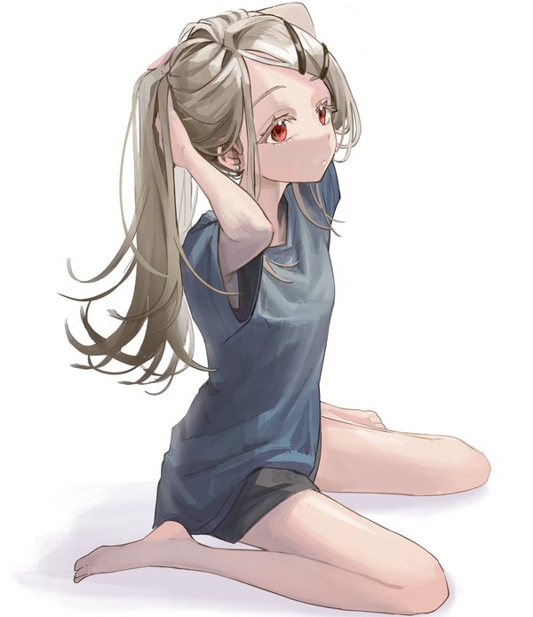 ポニテなりかけ広