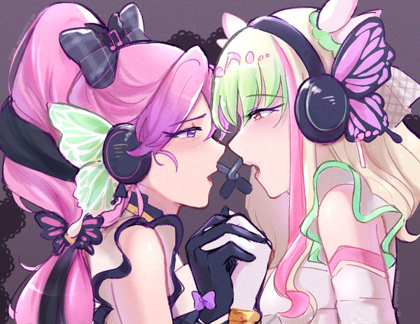 Cure Kiss & Zukyun MAGNET