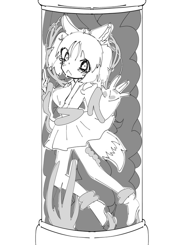 ツインテールの子