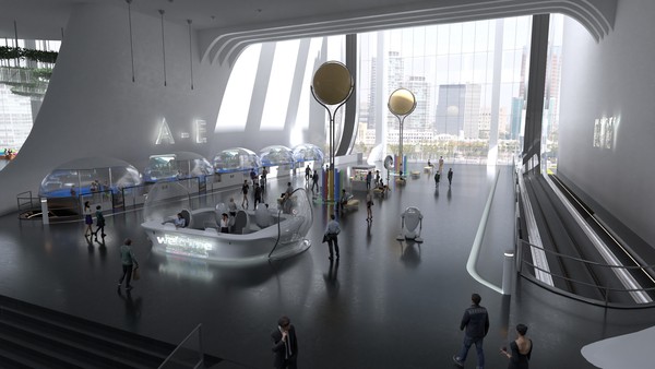 Google 2055 - environment design - 1/4