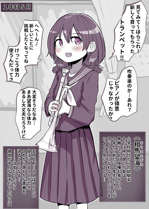 ヤンデレていく幼馴染がキミを襲うまでの3年 初期形式漫画まとめ💗