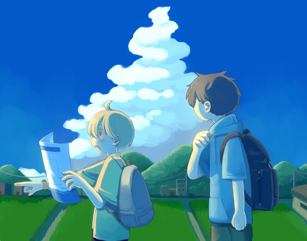 少年と夏