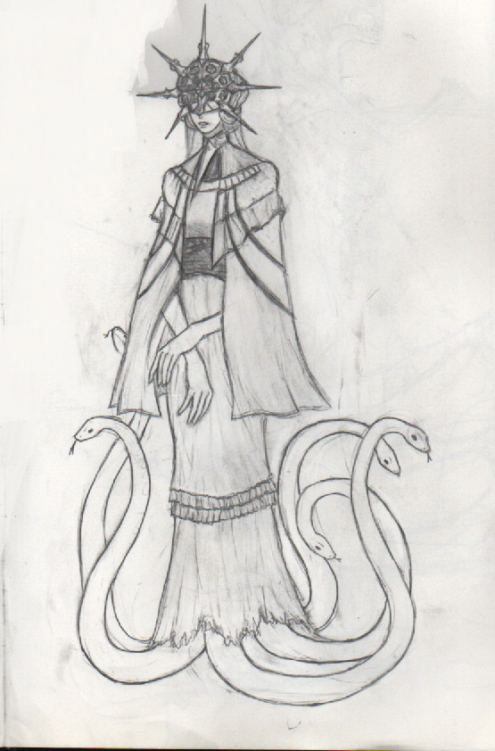 Dark Sun Gwyndolin doodle