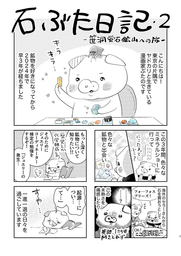 実録◼️石ぶた日記2〜笹洞蛍石鉱山への旅〜
