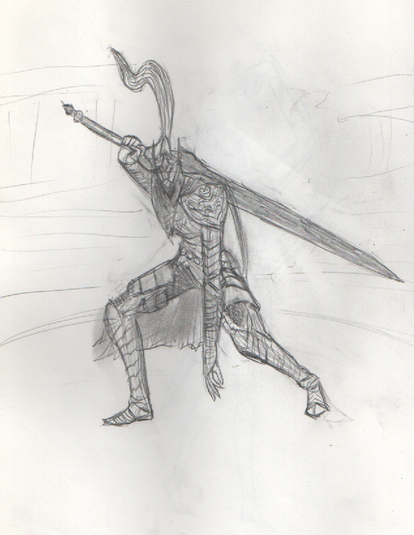 Artorias the Abysswalker doodle