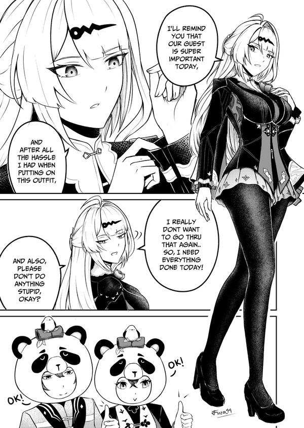 Yixuan's new outfit - 1/1