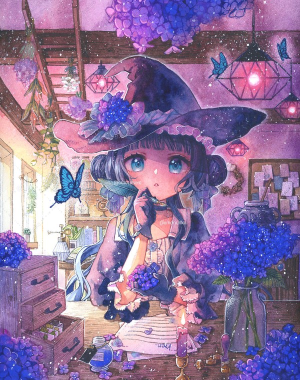 紫陽花の便り