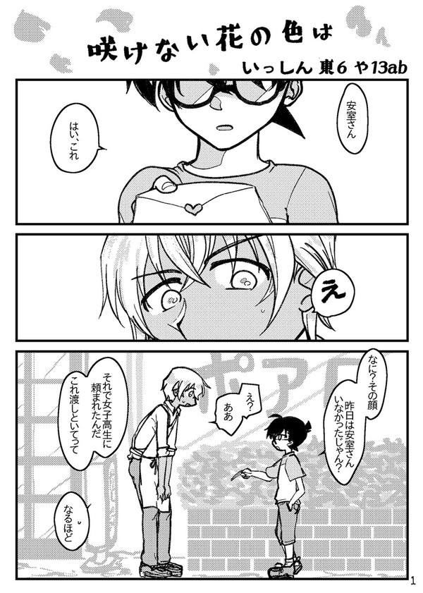 【安コ】無配ペーパー再録