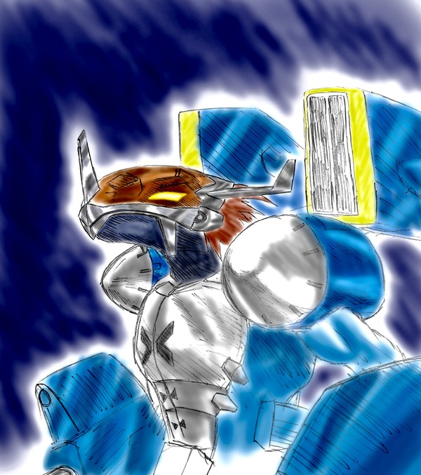 ブリガードラモンらくがき