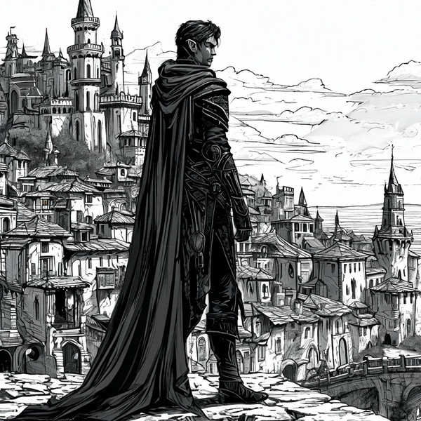 Elven fantasy city