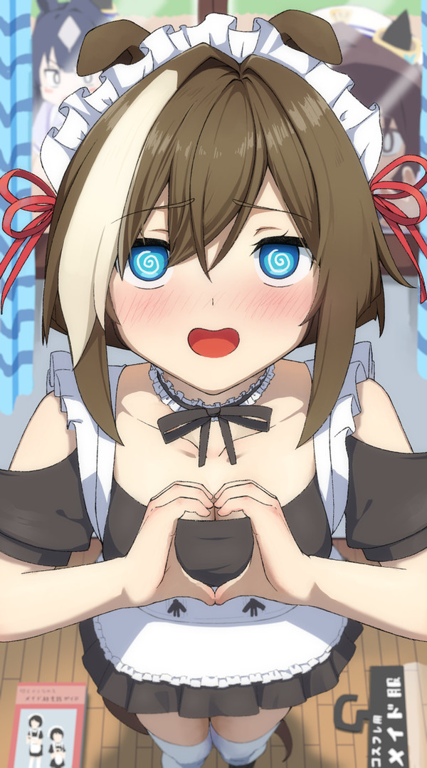 こっそりファンサービスの練習をするシュヴァち