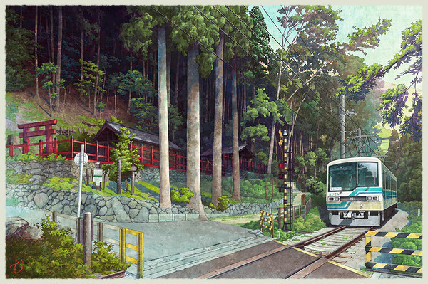 鞍馬山径