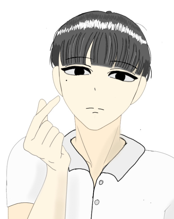 とある男子中学生（ハイライトありなしver.）