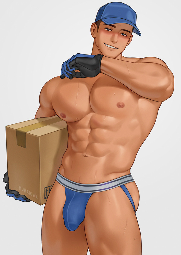 【R-18】配達のお兄さん