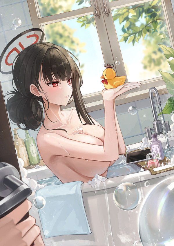 シャワー中