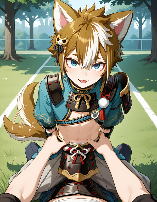 ゴロウの修行後 -- After Training Gorou