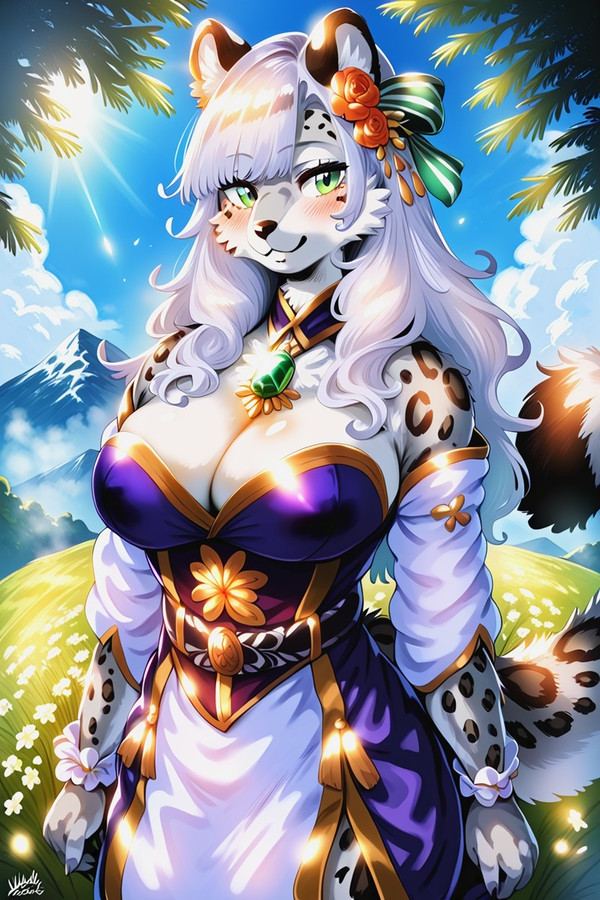 adorable chubby leopard