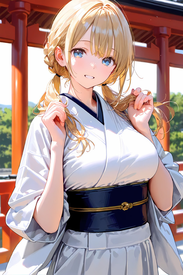 「いつもと違う編み込みにしてみたの。 似合ってるかな?✨」