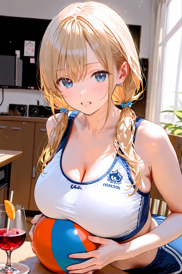 「んしょ、っと…🏐」
