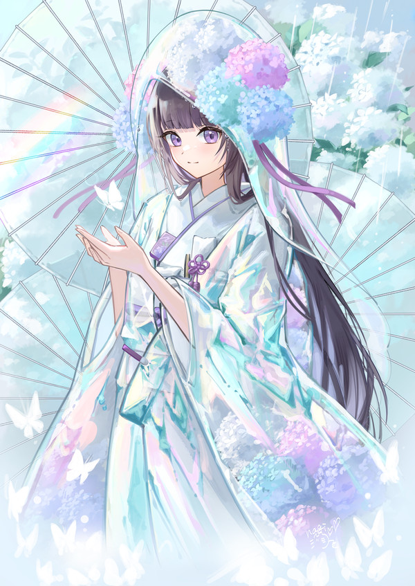 紫陽花の花嫁