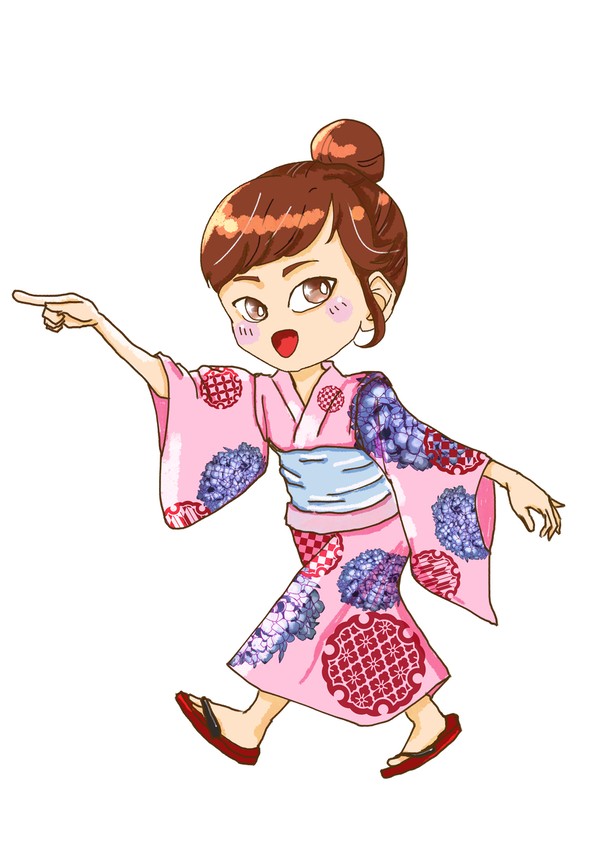 浴衣の女の子