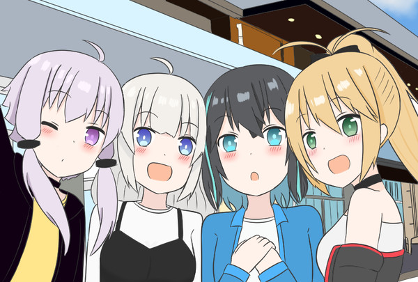 きずモカゆかマキ仲良し４人組まとめ