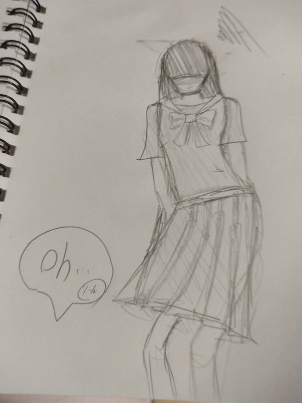 ブラム・レーリーに学制服着せてみた
