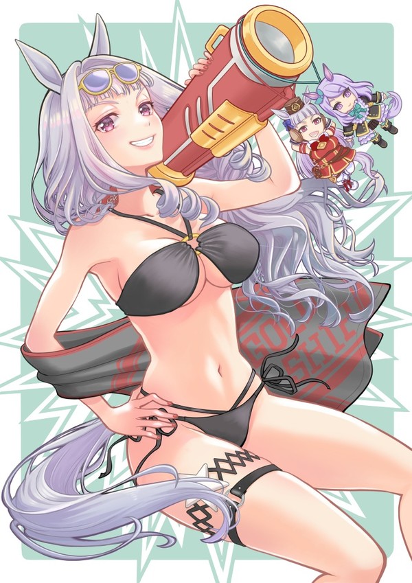 ゴルシ水着
