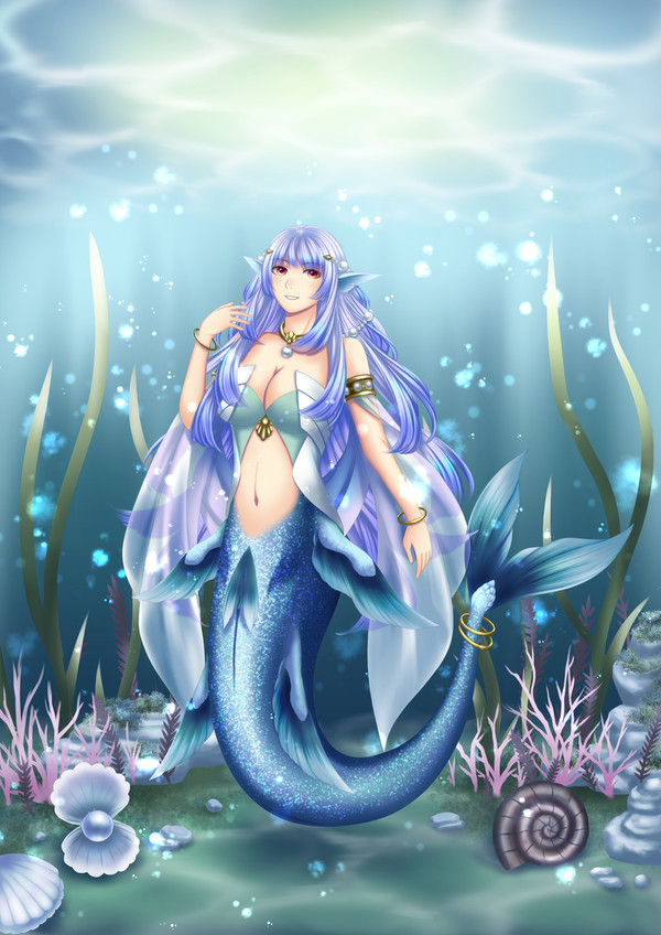 碧海の人魚