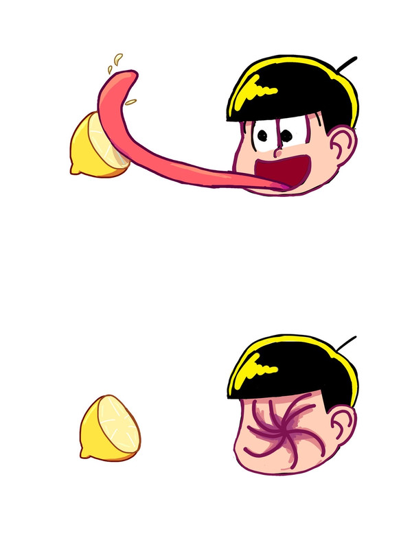 レモンのやつ流行ってて去年描いたやつ