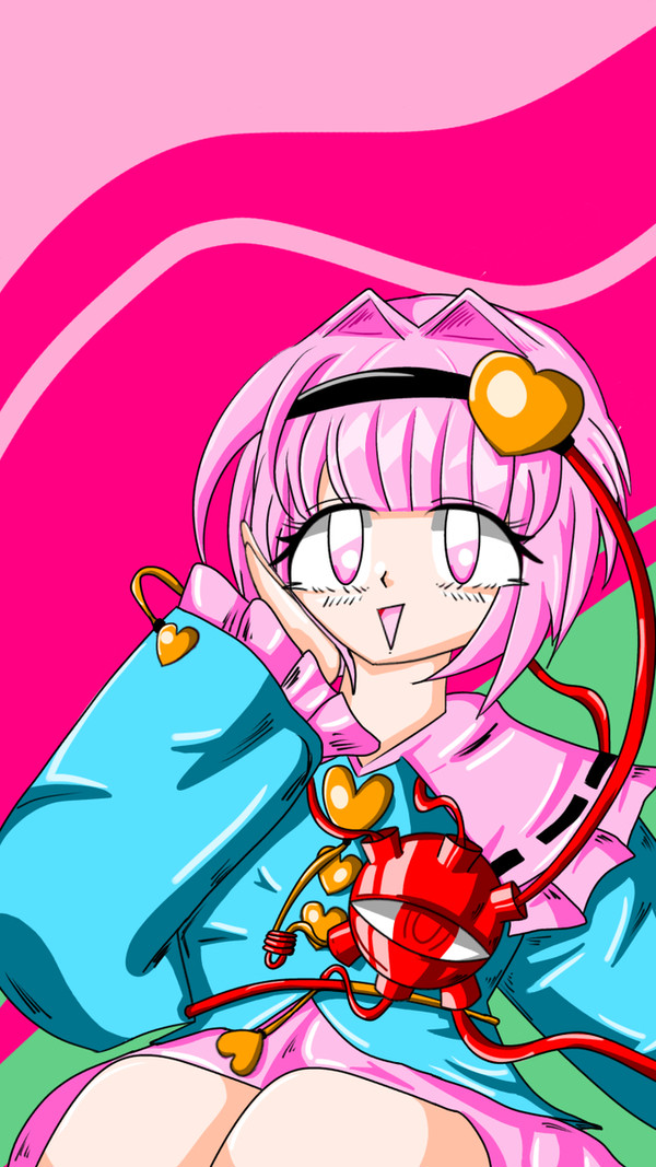 古明地さとりさんを描いてみました！