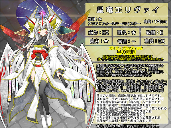 【フォーリナー】星竜王リヴァイ