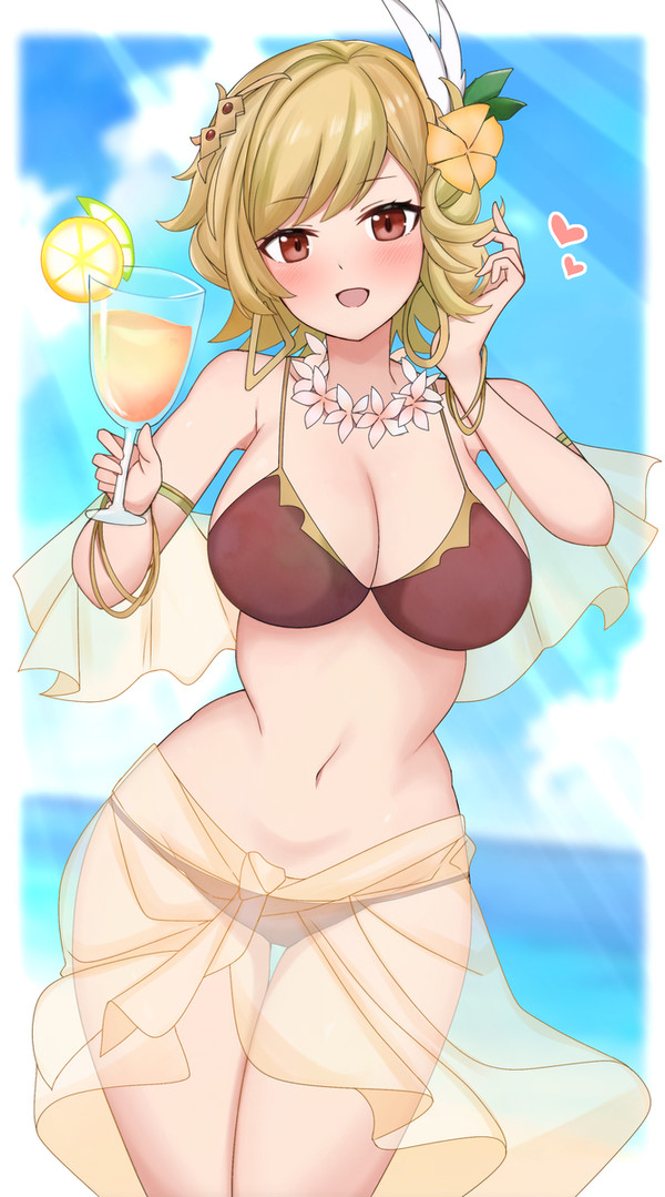 水着のシトリニカさん