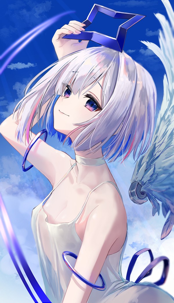 青の天使…
