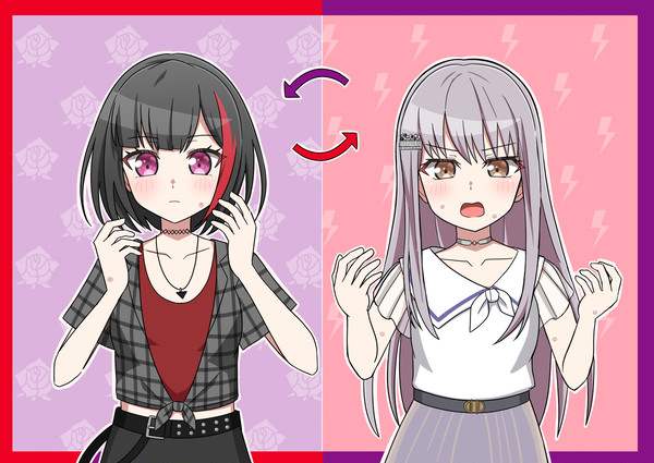 湊さんと美竹さん