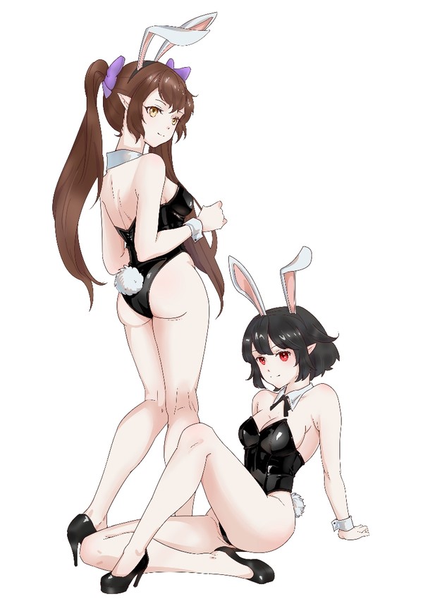 兔女郎文文&果果