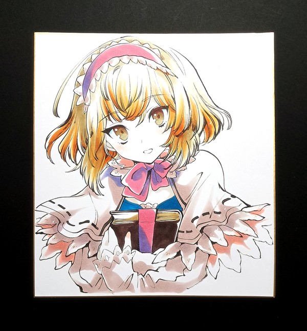 東方三魔女祭の色紙・スケブ