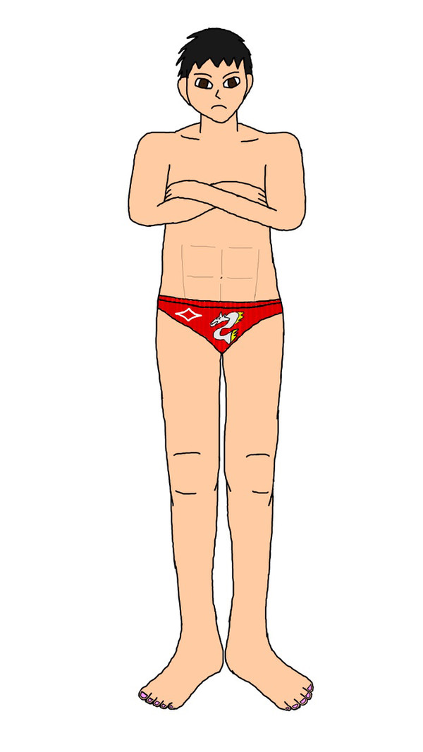 版権の水泳部男子