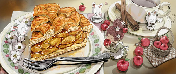 林檎とシナモン香る(˘ڡ˘♡)🍎 - 1/3