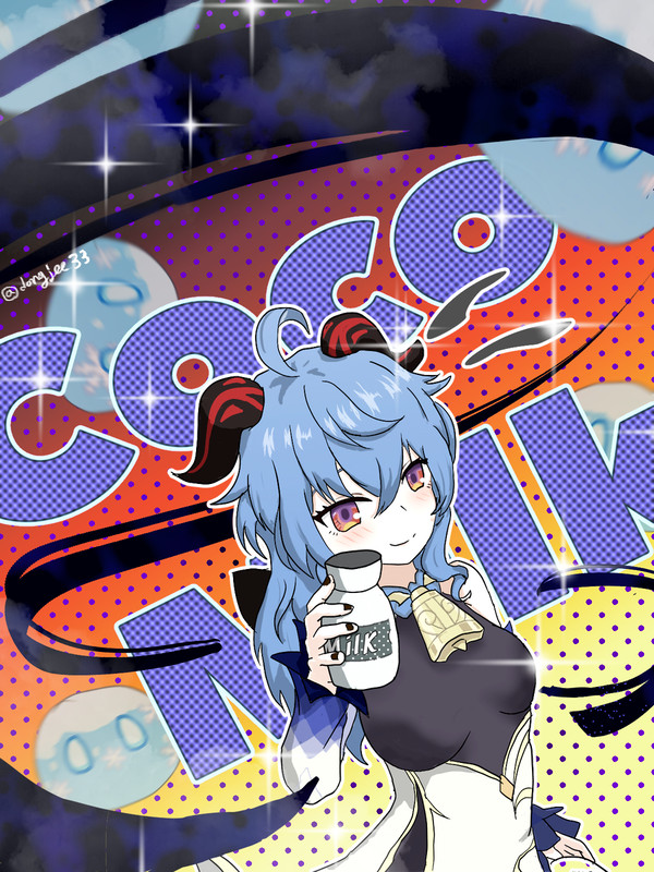 Cocogoat giving you her milk