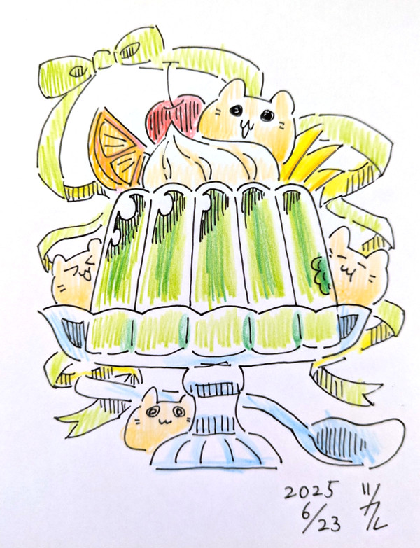 アナログ落書きまとめ(~2025/6/24)