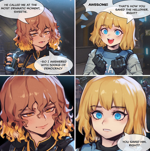 You saved him, right?