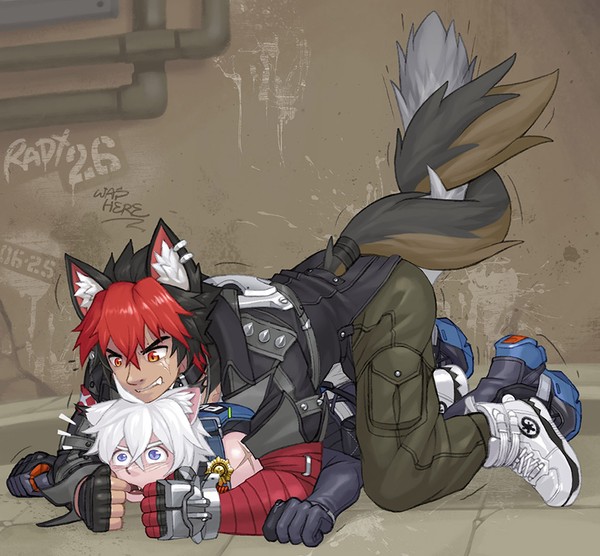 狼猫猪