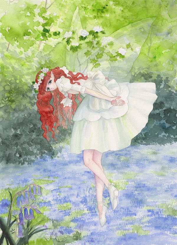 ブルーベルが咲くころに