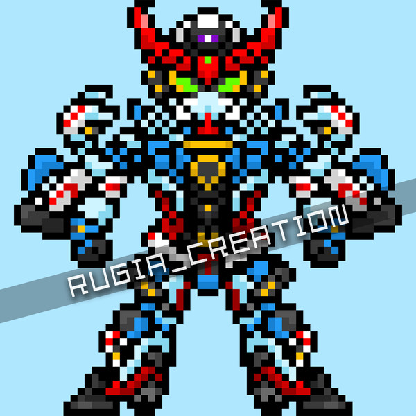 ドット絵 - ガンダム - GQuuuuuuX