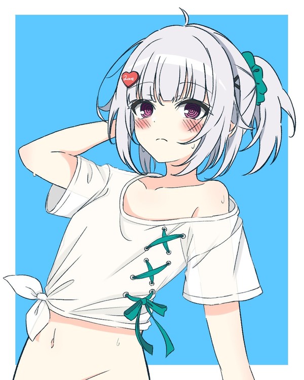 涼し気なイラストを描きたかった…💝（過去形）