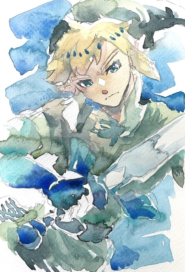 今月描いたリンクさん他