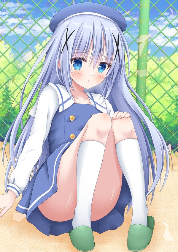 【リク絵】スリッパを履いているチノちゃん