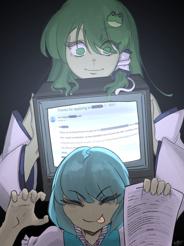 What's scarier than a job app?